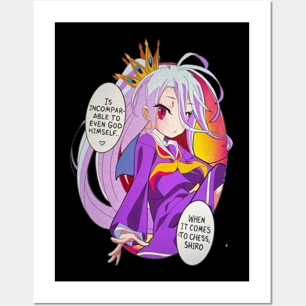 no game no life Wall Art by sample the dragon